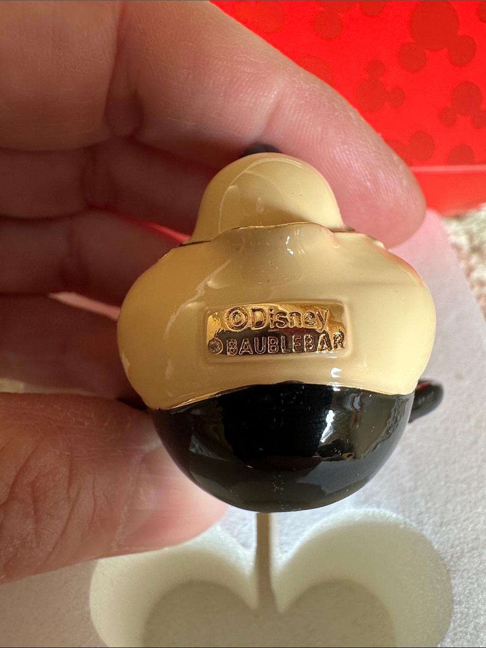 BAUBLEBAR Disney MICKEY MOUSE Hearts Bag Charm / Keychain - Picture 3 of 7